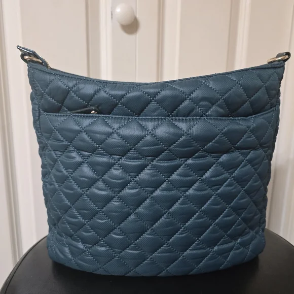 NEW MZ Wallace Crosby Hobo - Color: Emerald - Picture 3 of 16